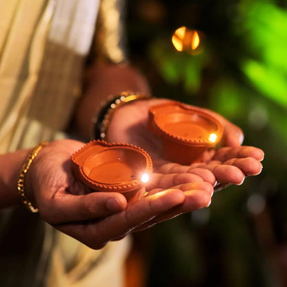 LED Light Water Sensor Diya | 🔥Free Water Sensing Shivling🔥